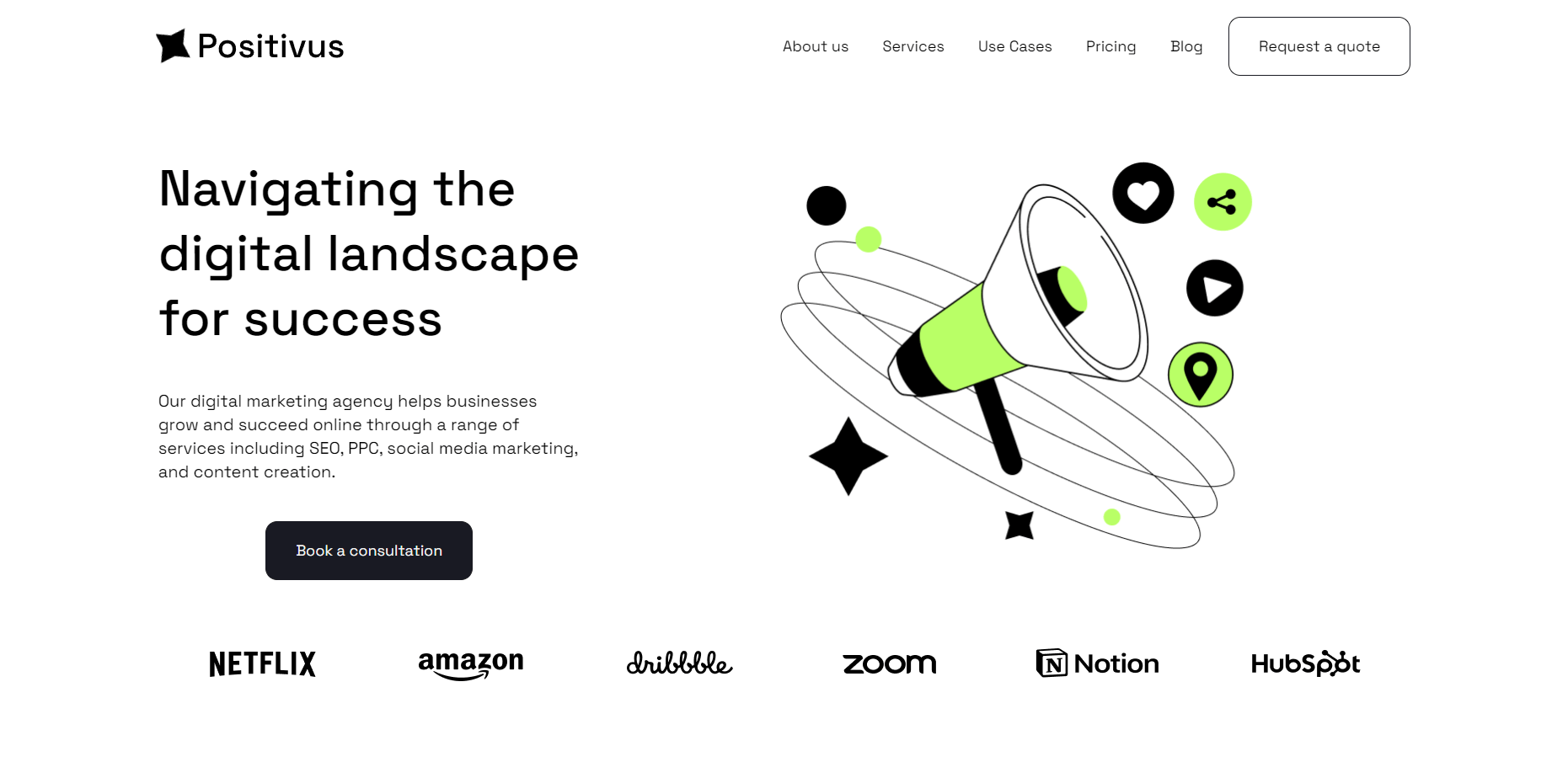 Interface web
